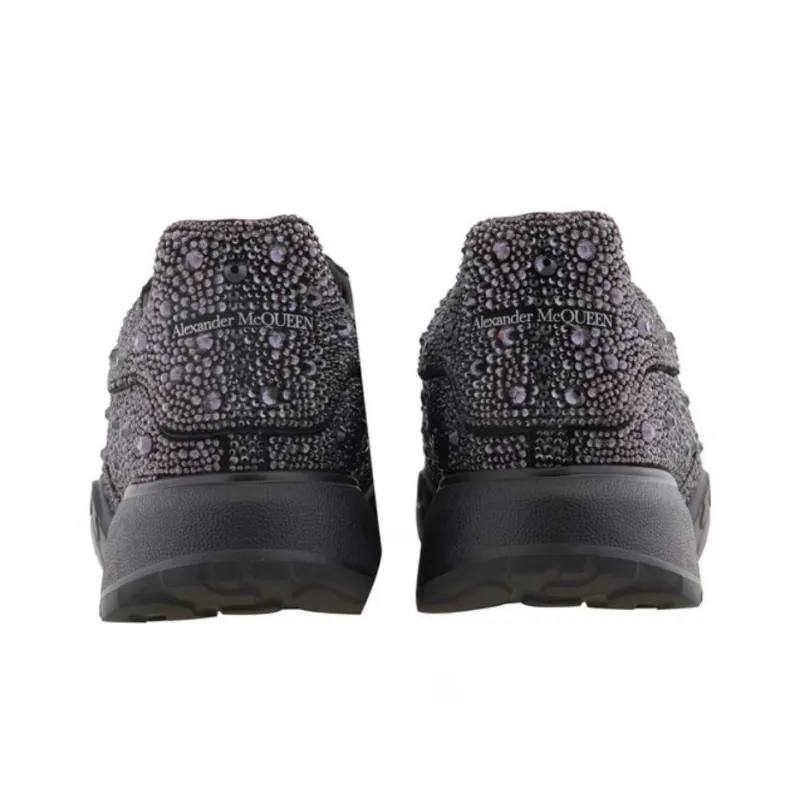 Alexander McQueen Low-Top Casual Shoes Men's Black-3