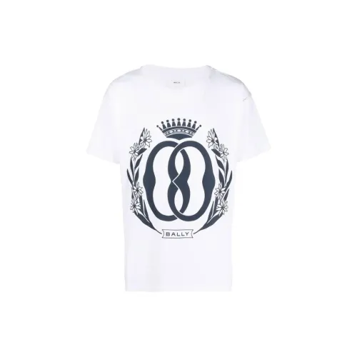 BALLY T-Shirts Unisex White