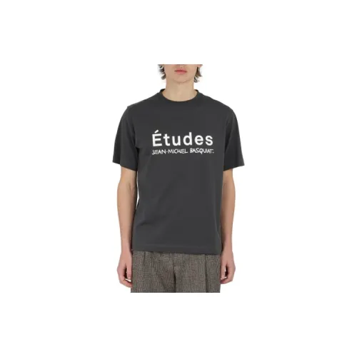 Études T-Shirts Men Gray