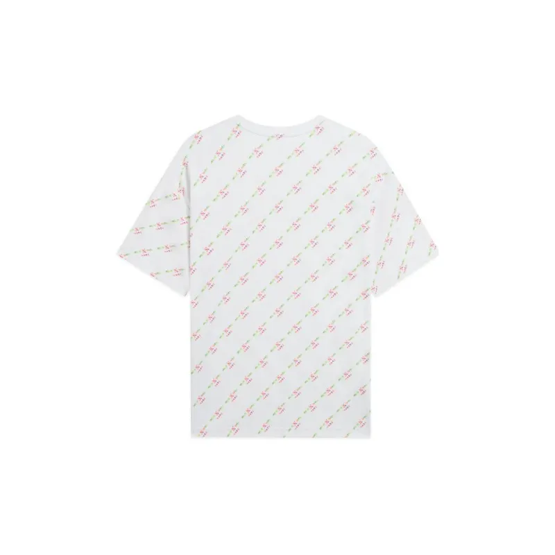 LiNing T Shirt Men's Pink White-1