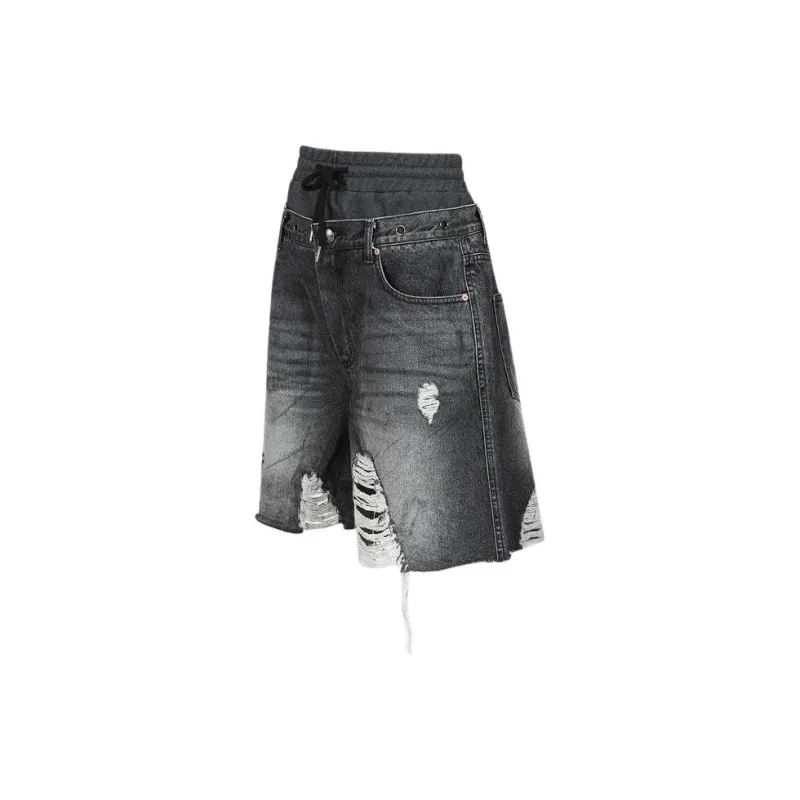 ANDERSSON BELL SS24 Denim Shorts Women's Washed Black-2