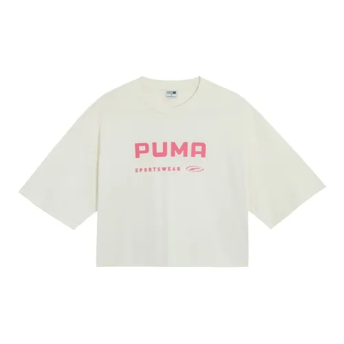 PUMA T-Shirts Women's White