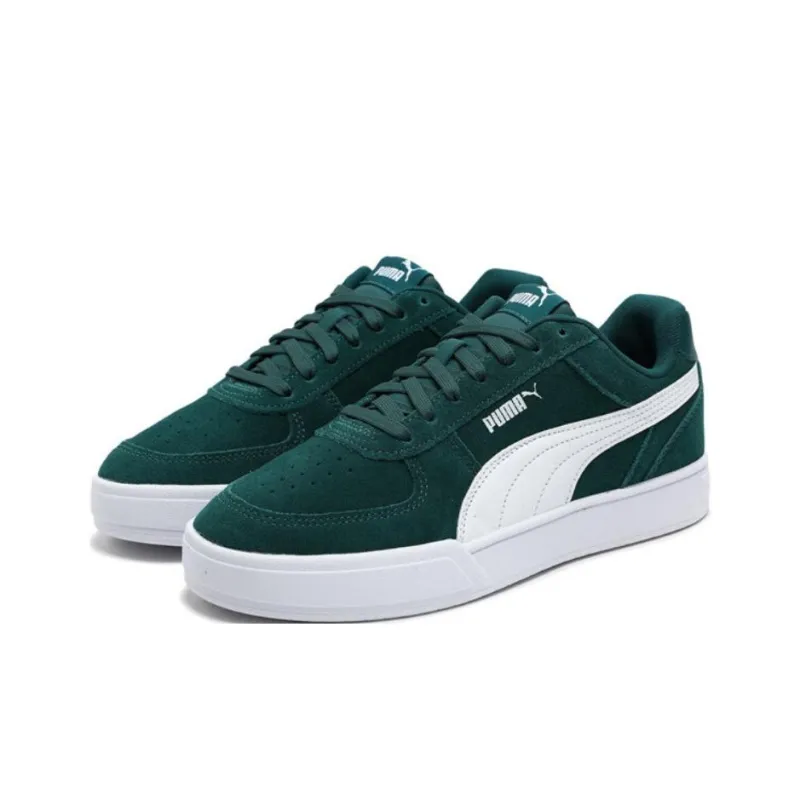 PUMA Caven Breathable Low Top Skateboard Shoes Unisex Green-2