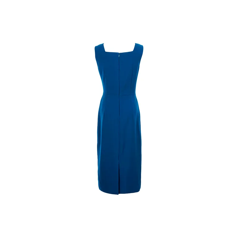 MISSSHINE Slip Dresses Women's Peacock Blue-1