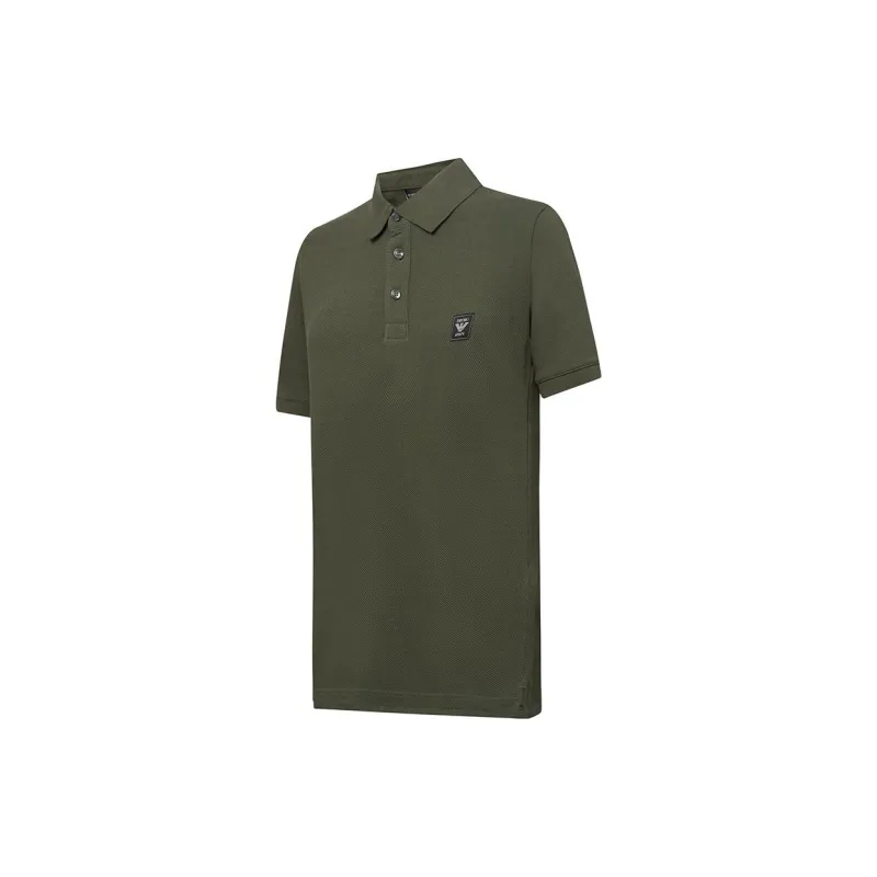 EMPORIO ARMANI SS24 Polo Shirt Men's Army Green-2