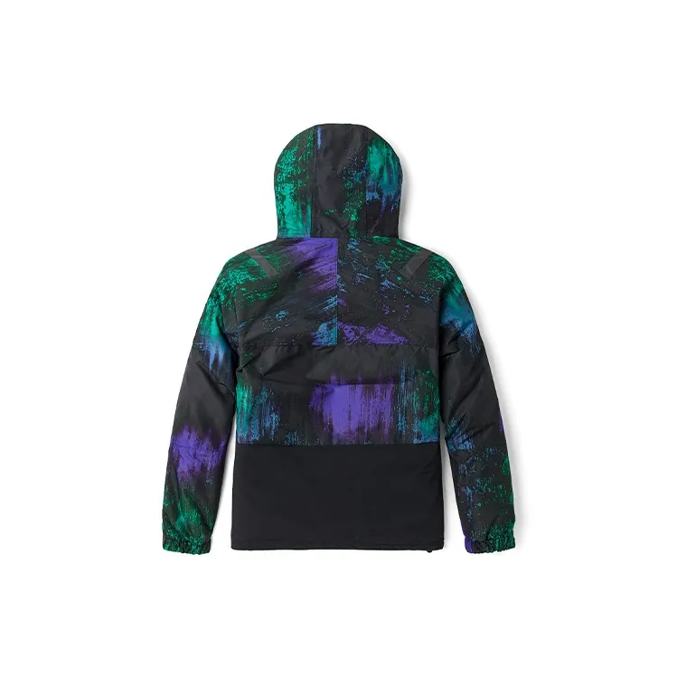 Timberland Colorblock Hooded Thin Cropped Puffer Jacket Men's-1