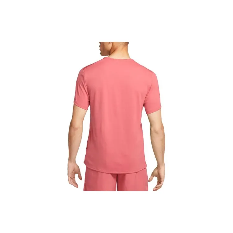 Nike MILER T Shirts Men Watermelon Red-2