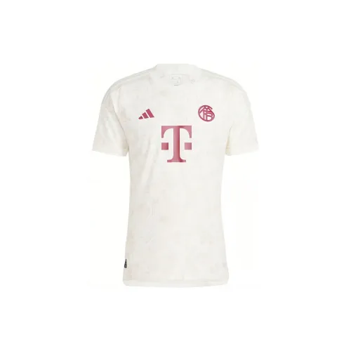 Adidas FC Bayern Soccer Jerseys Men Jade White