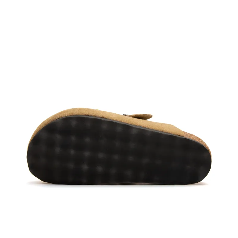 Three Islands Abrasion Resistant Slip Resistant Wrap toe Slippers Women's Cute Bean-4