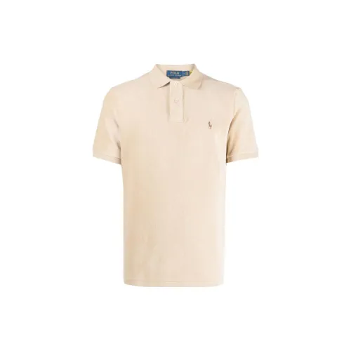 Polo Ralph Lauren Polo Shirts Men Sandy Beige