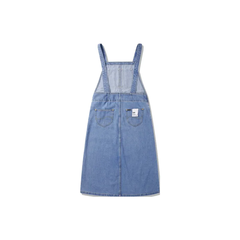 Lee Slip Dresses Women's Washed Blue-1