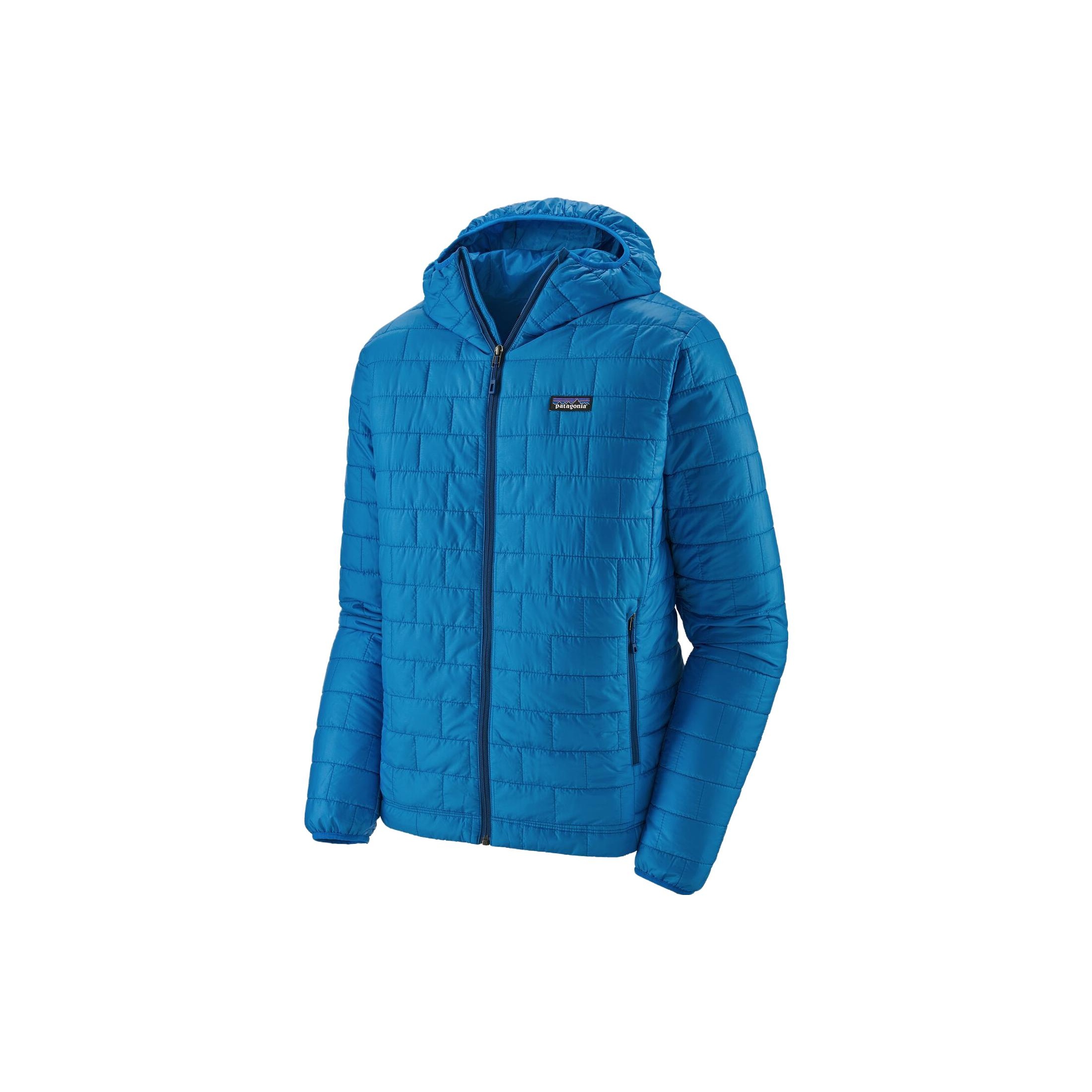 Patagonia Hooded Padded Jacket Andes Blue L - POIZON
