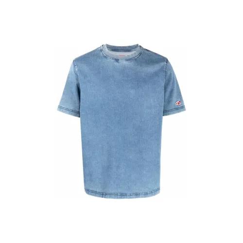 DIESEL T-Shirts Men Blue