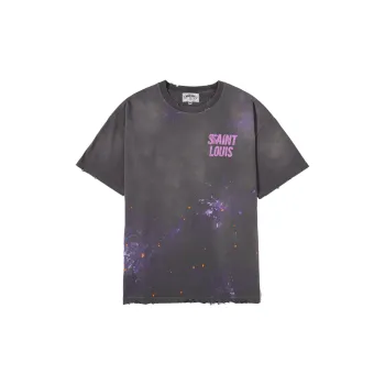 SSSAINT LOUIS T Shirts Unisex Washed Gray
