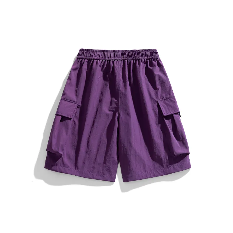 PUCCA Casual Shorts Unisex Apricot-26