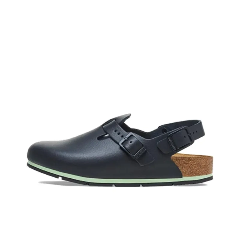 Birkenstock Wrap toe Slippers Unisex Black Narrow Fit-0