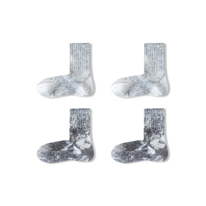 JIAZINI Mid-Calf Socks Women's 4 Pack-24