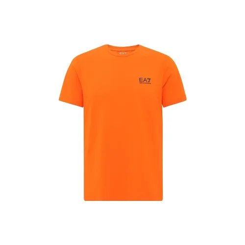 EMPORIO ARMANI T-Shirts Men Orange