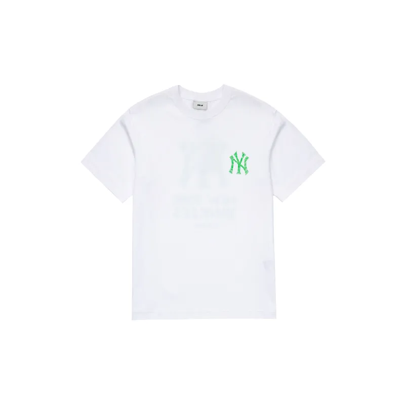 MLB Set-in Sleeve T-Shirt Unisex White-1