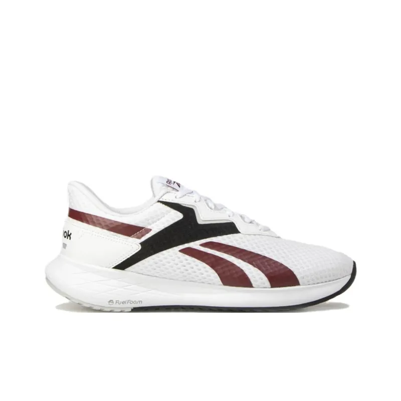 Reebok Energen Plus 2 Anti Slip Wear Resistant Low Top Casual Running Shoes Men's White Black Red-1