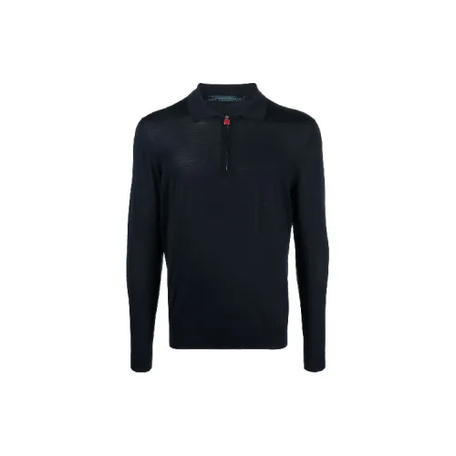 KITON Zip-front Polo Shirt