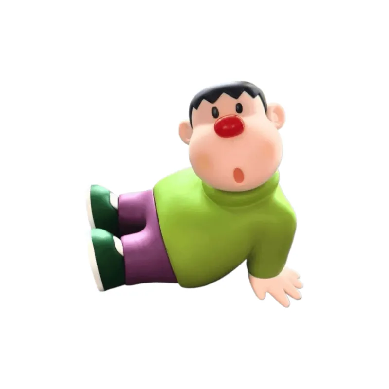 Ha Jie Bret Car Office Desktop Creative Ornament Takeshi Goda With A Tilted Head Chibi Figures-4
