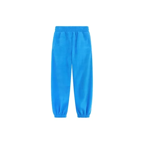 WE11DONE Knitted Sweatpants Unisex Blue