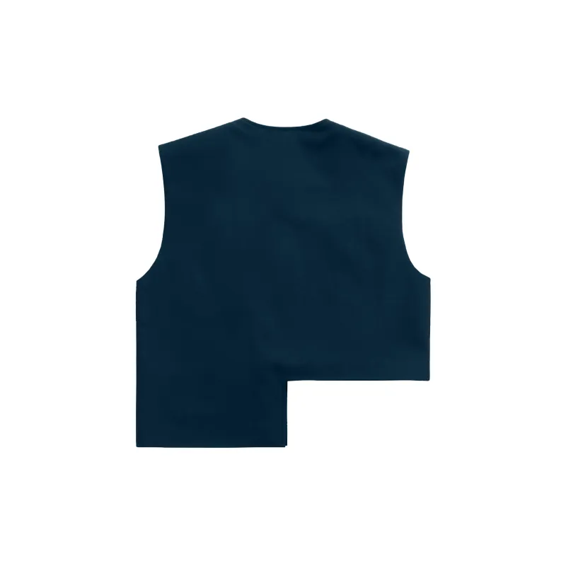 WELTER EXPERIMENT Fashion Minimalist Style Vest Unisex-16