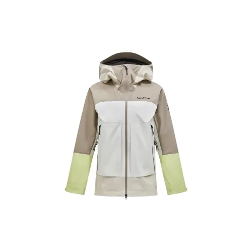 PEAK PERFORMANCE Jackets Men Sand Color / Vintage White / Light Sand Color