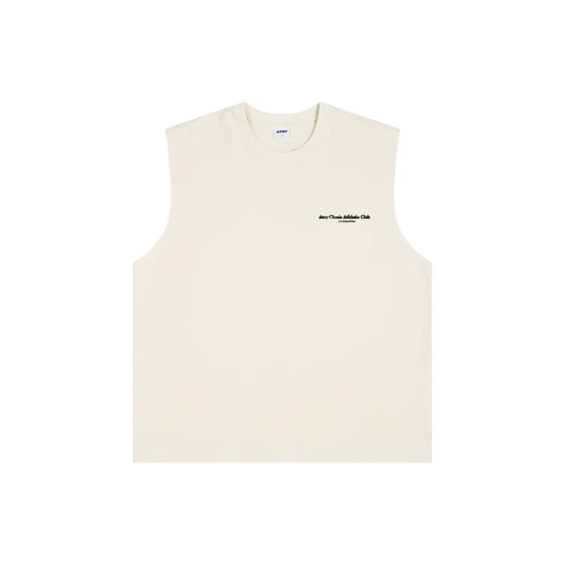 Atry Alphabet Slogan Series Tank Tops Unisex-5