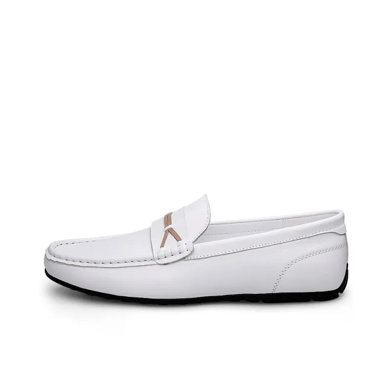 Bull charm Men's Casual Shoes Men Low Top Black/White-6