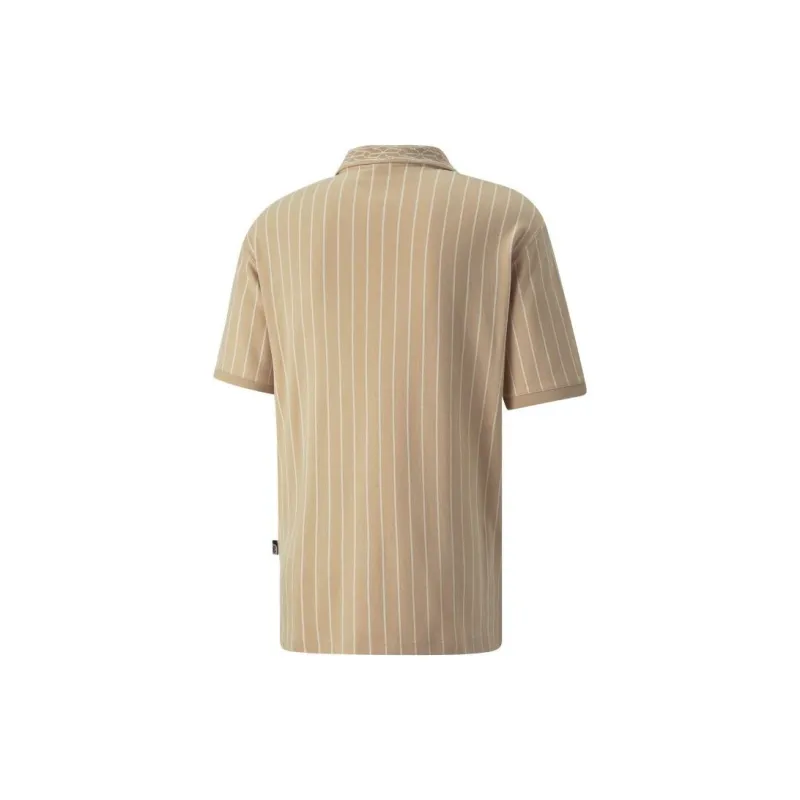 PUMA Players' Lounge Series Polo Shirt Men's Earth Yellow-1