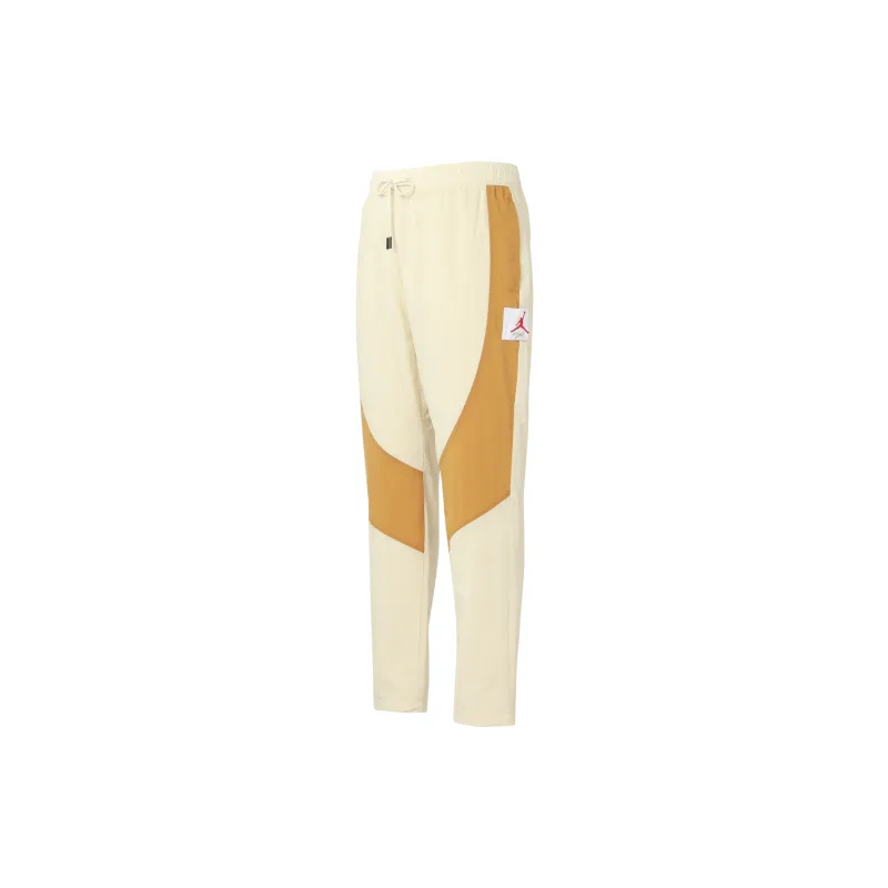 Jordan Flight Knitted Sweatpants Men's Yellow-1