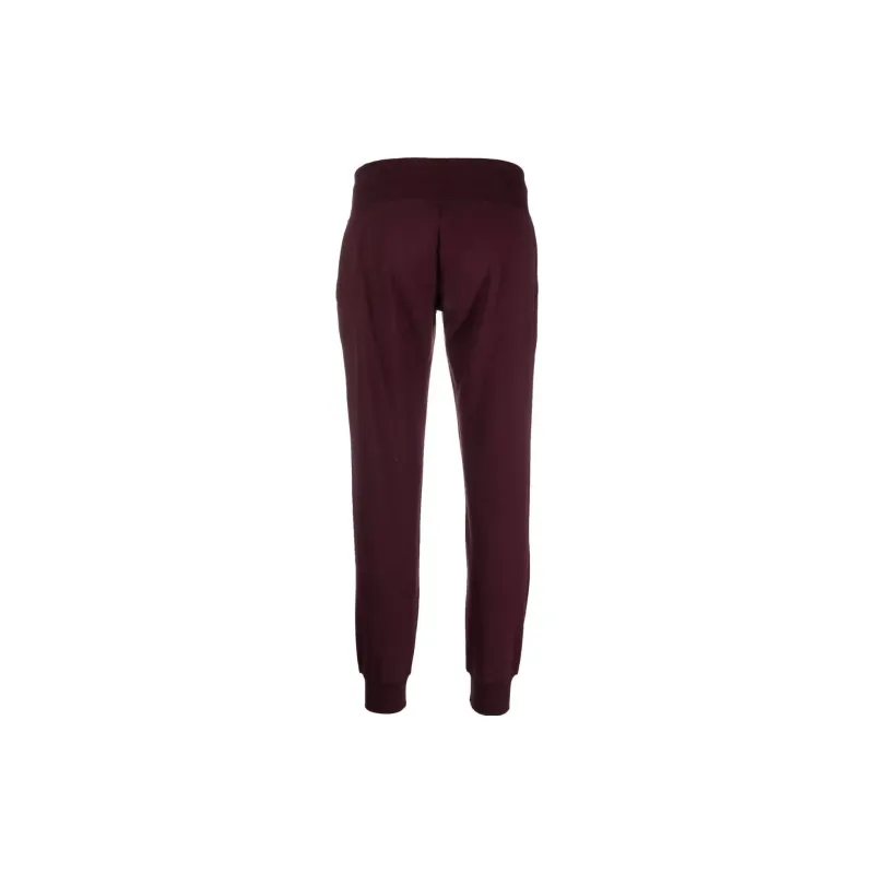 DKNY Knitted Sweatpants Women's Burgundy-1
