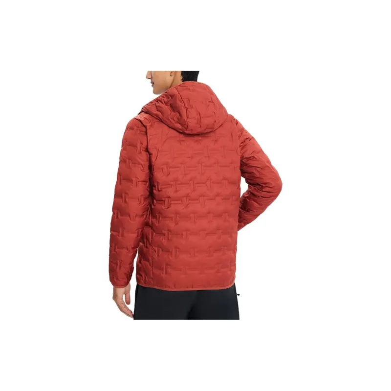 Columbia Down Jacket Unisex Dark Night Red-1