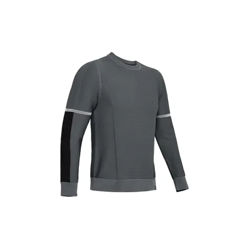 Under Armour Knitwear Men Dark Gray