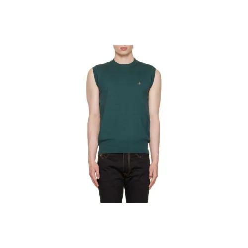 Vivienne Westwood Vests Men Green