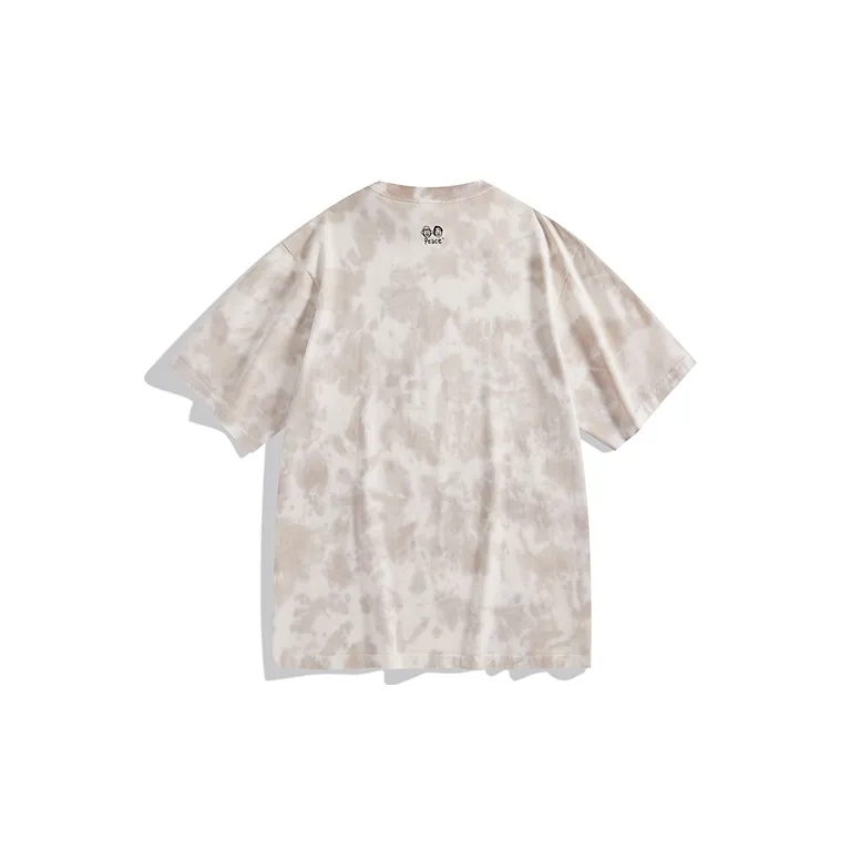 Zola X PEACEBIRD MEN T Shirts Men Khaki Batch 1 Loose Fit-1