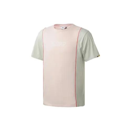 PUMA T-Shirts Unisex Pink