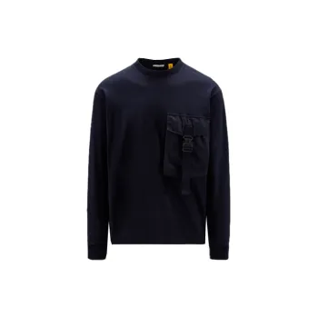 Moncler GENIUS X JW Anderson T Shirts Unisex Navy