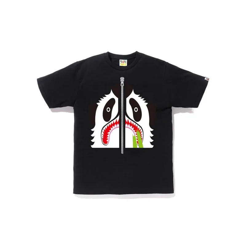 A BATHING APE Color Camo Panda Tee-0