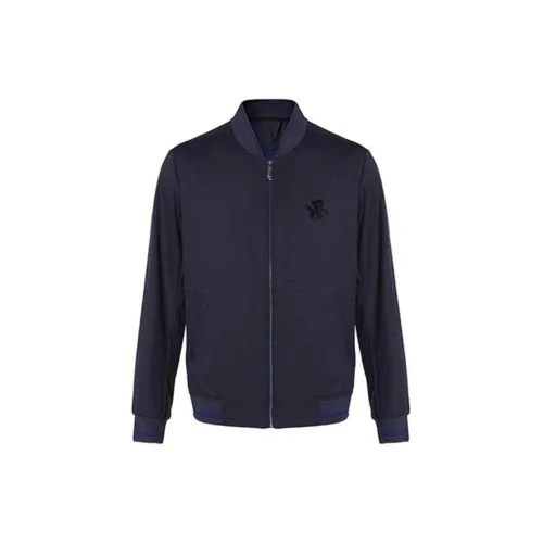 RARE Jackets Men Navy Blue