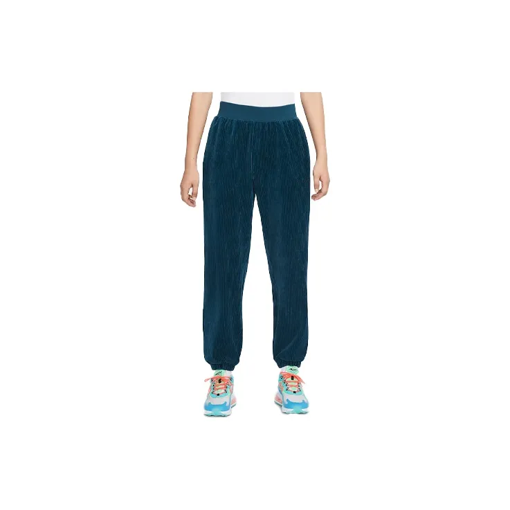 Nike Knitted Sweatpants Women's Dark Sapphire Blue-2