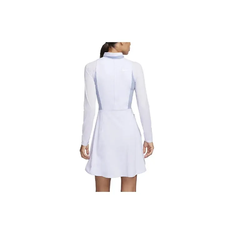 Nike Long-Sleeved Dresses Women's Oxygen Purple-1