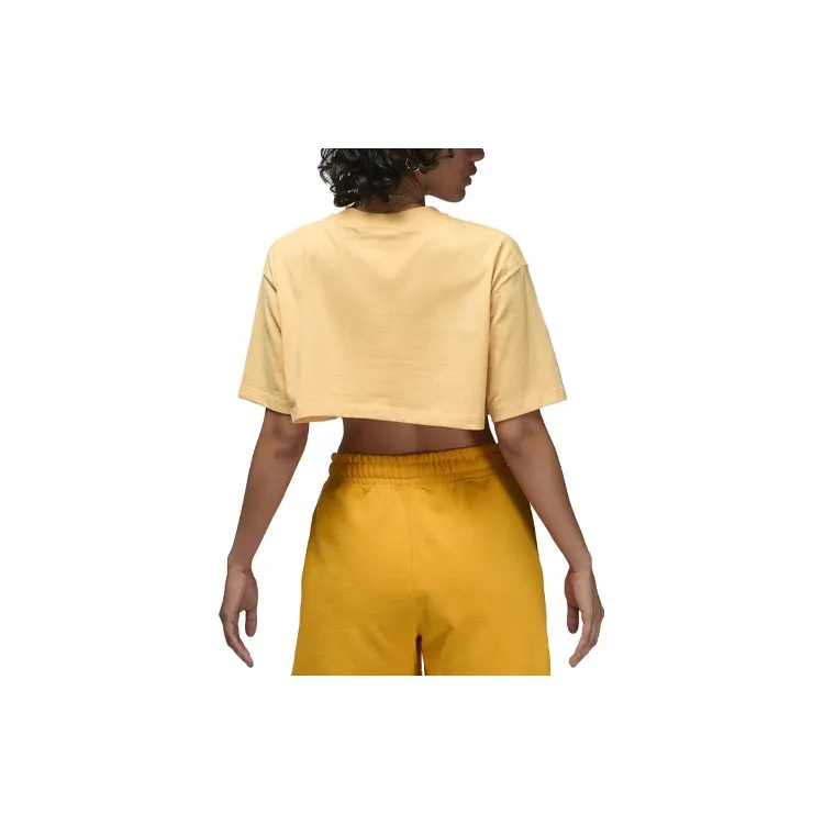 Jordan Crop Tops Women's Gold-1