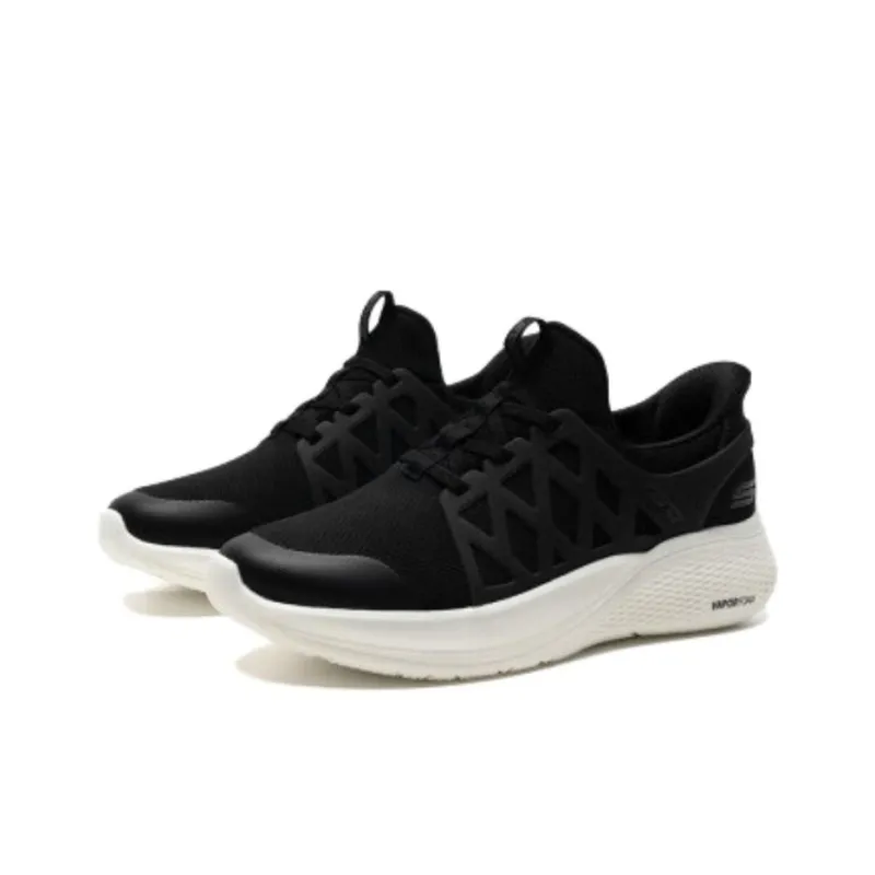 Skechers Slip Ins Anti Slip Wear Resistant Low Top Casual Shoes Men's Black-2