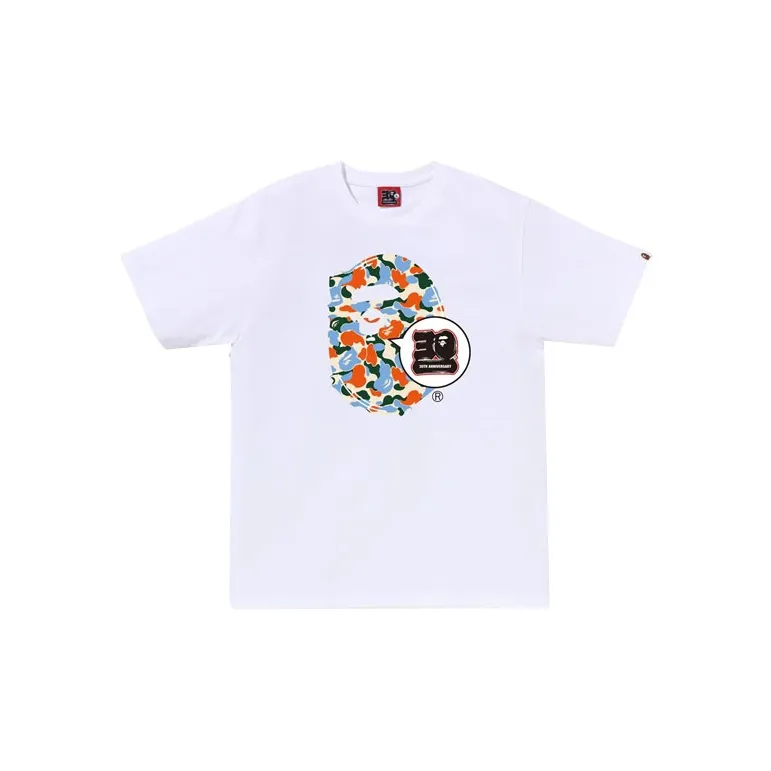 Bape Store Indonesia Bape 30th Anniversary Ape Head Tee Set-1