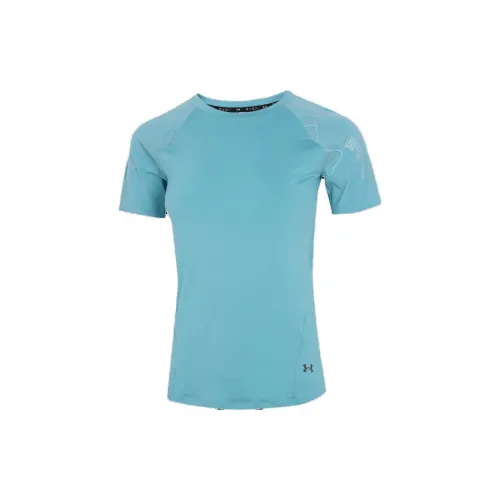 Under Armour HeatGear T-Shirts Women's Blue