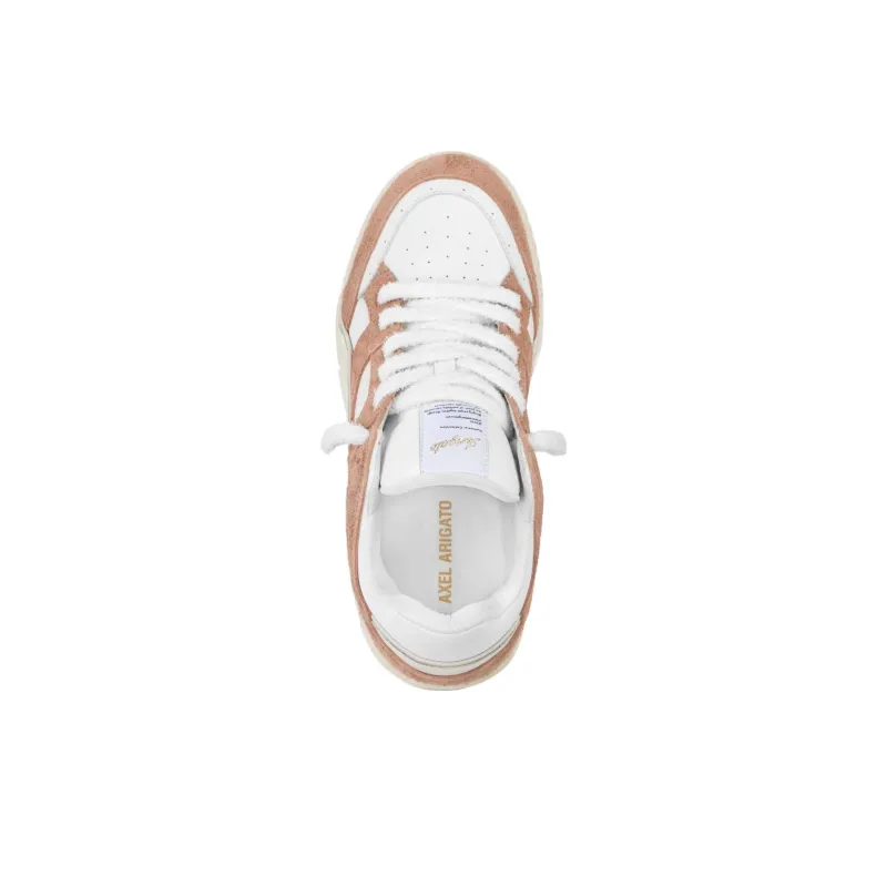 Axel Arigato Area Lo Low Top Skateboard Shoes Men's White Brown-4