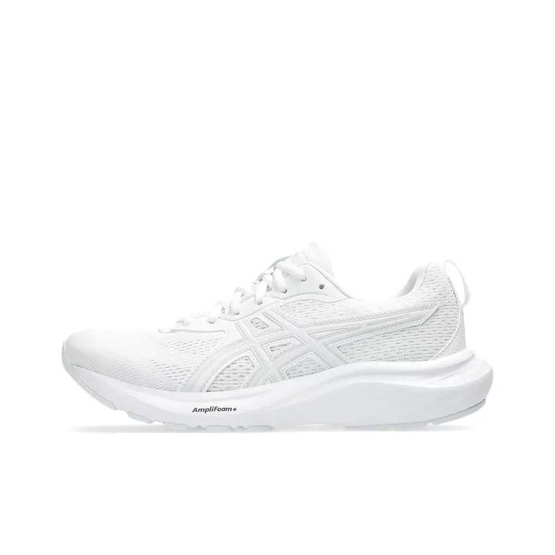 Asics GEL CONTEND 9 Anti Slip Wear Resistant Low Top Casual Running Shoes Women's White-0